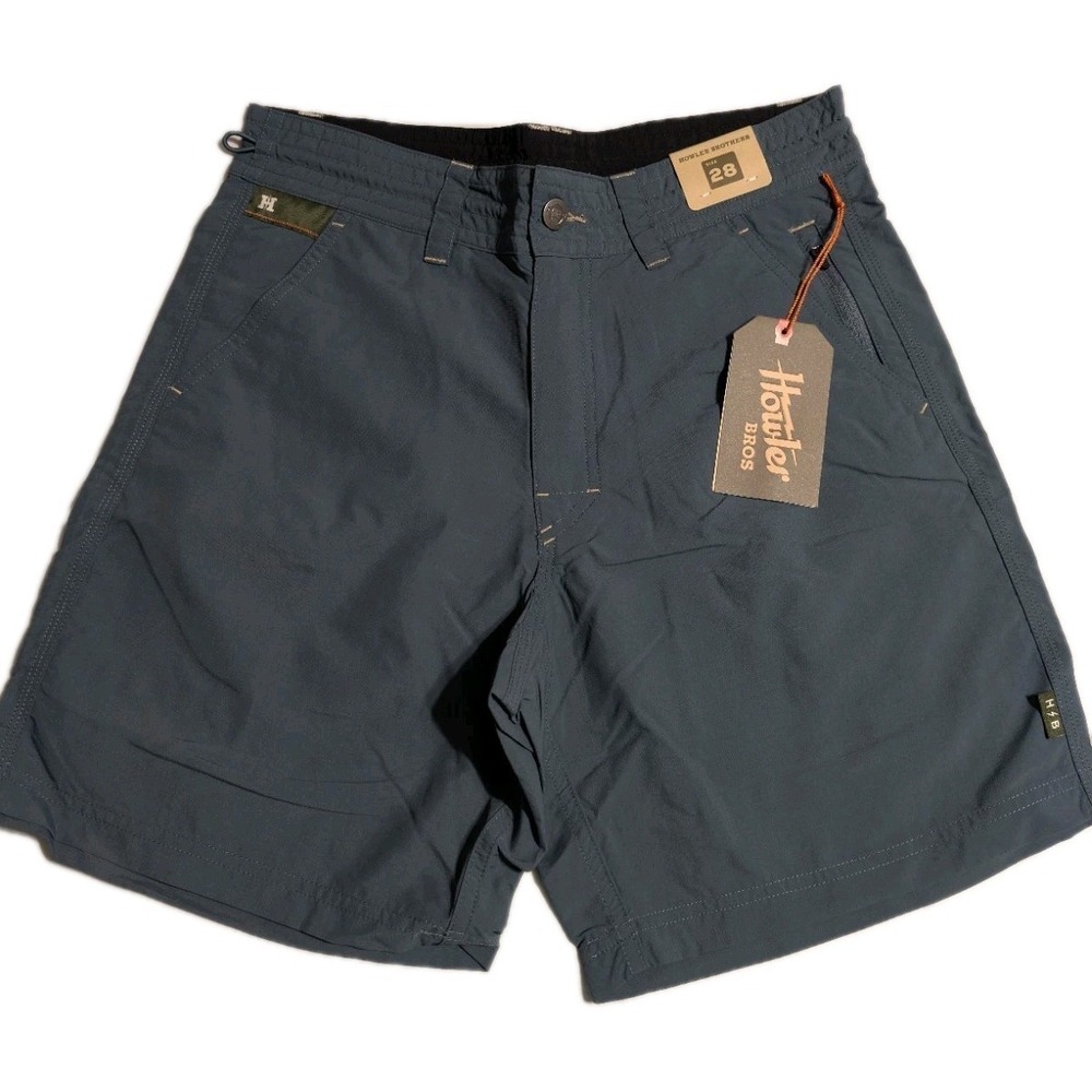 Howler Bros Horizon Hybrid Shorts 2.0 Mens 28‎ Petrol 7.5" Inseam Quick Dry NWT